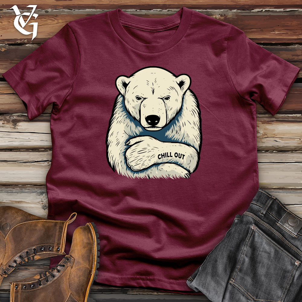 Viking Goods Arctic Embrace 01 Softstyle Tee Maroon / L