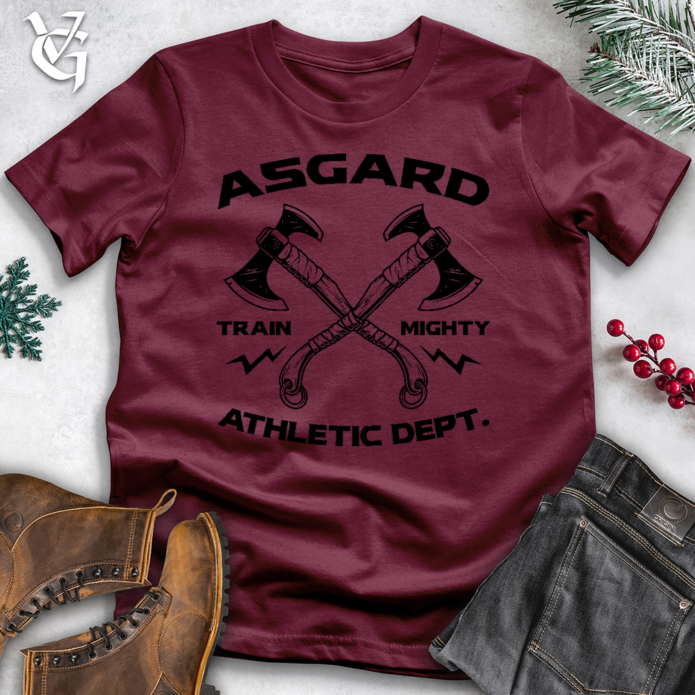 Viking Goods Asgard Athletic Cotton Tee Maroon / L