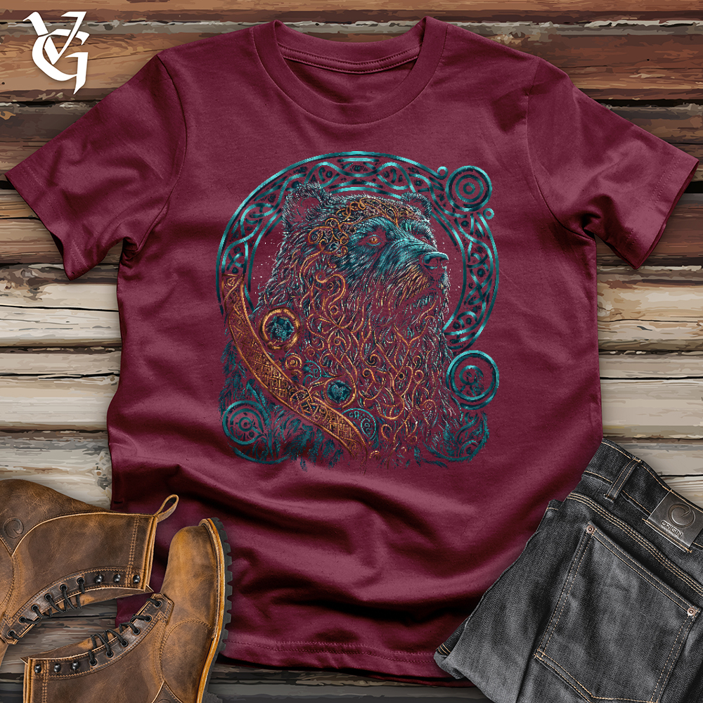 Viking Goods Bear of Wisdom Softstyle Tee Maroon / L