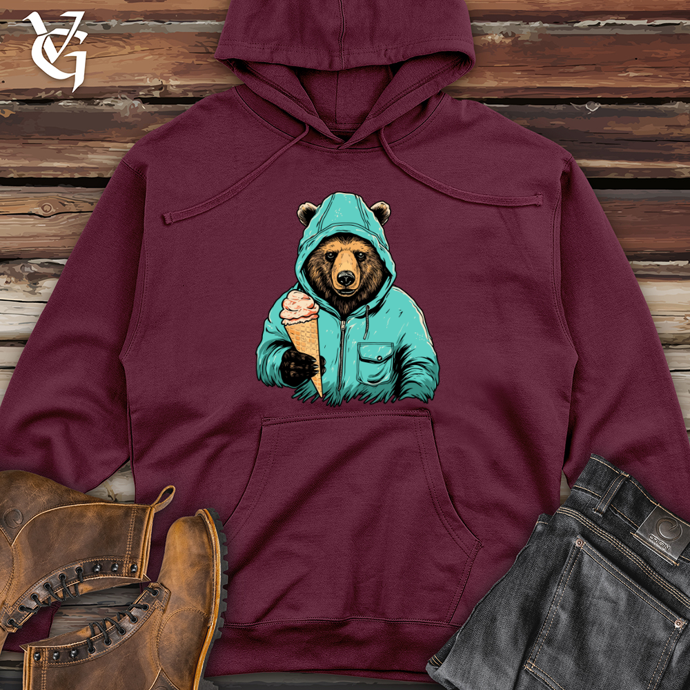 Viking Goods Bears Sweet Treat Midweight Hooded Sweatshirt Maroon / L