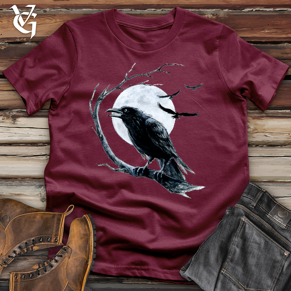 Viking Goods Cold Winter Raven Softstyle Tee Maroon / L