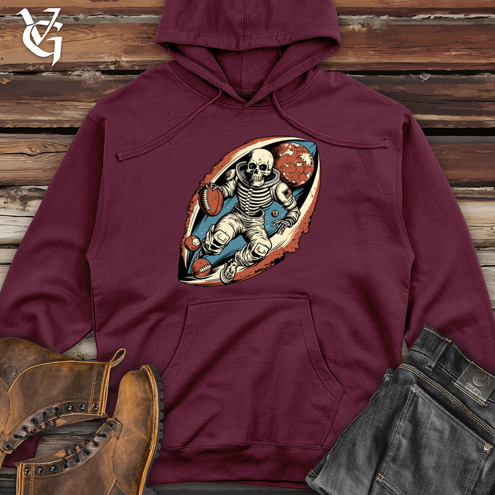 Viking Goods Cosmic Goofball Gridiron Midweight Hooded Sweatshirt Maroon / L