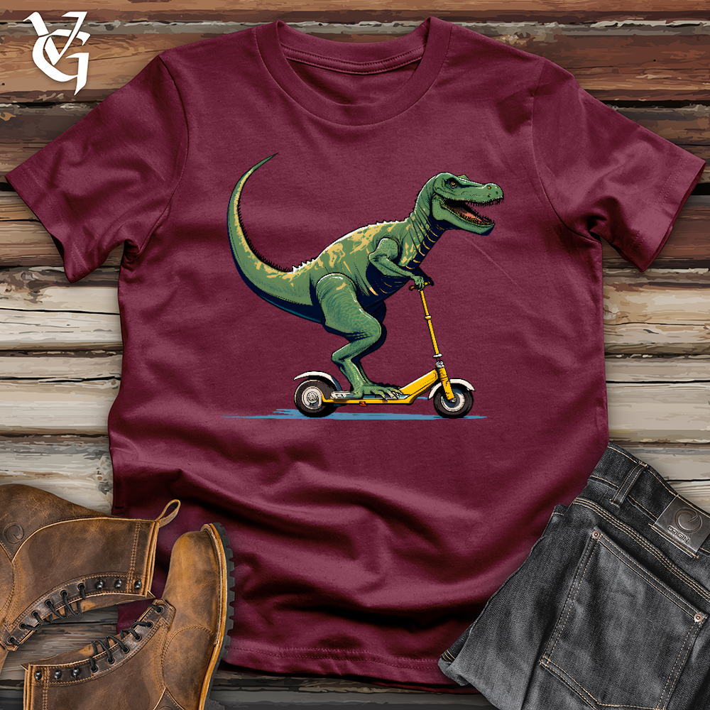 Viking Goods Dino Scoot Softstyle Tee Maroon / L