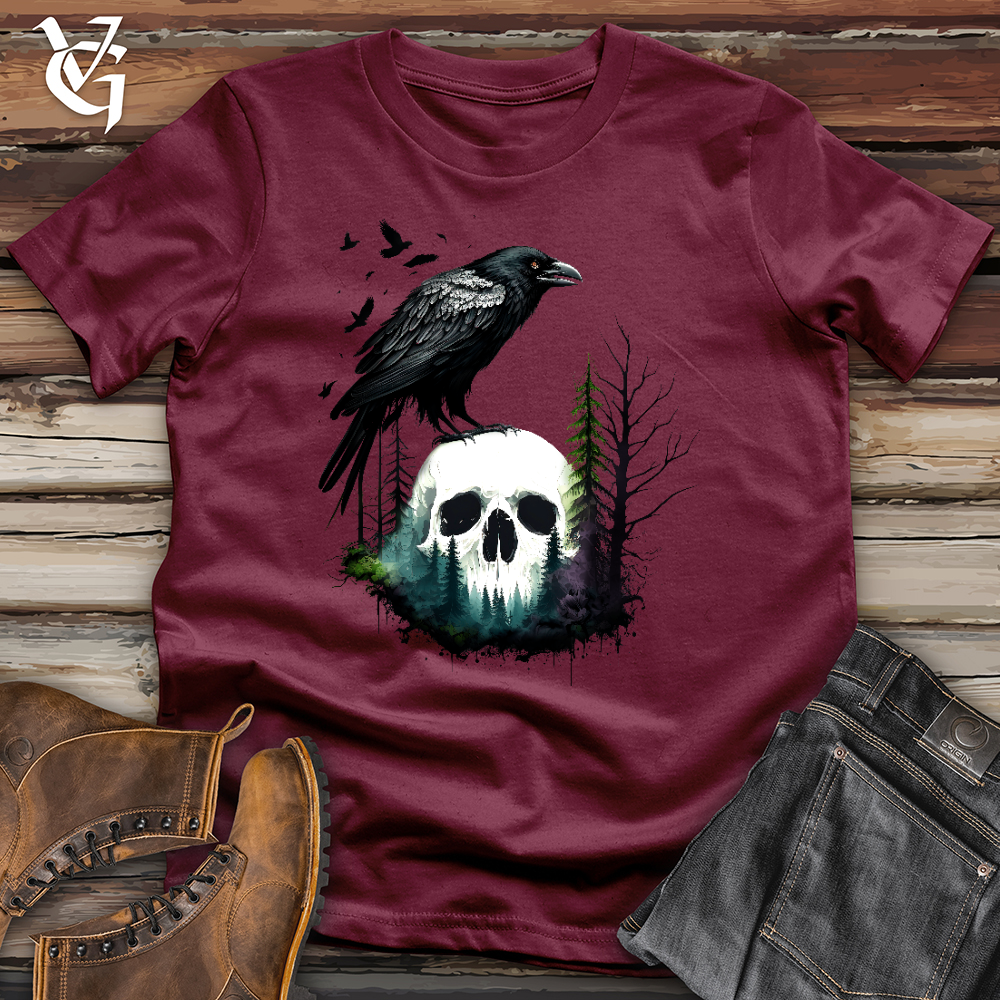 Viking Goods Doomsday Raven Softstyle Tee Maroon / L