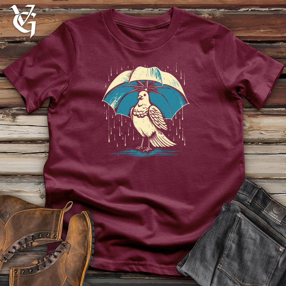Viking Goods Dove In The Rain Softstyle Tee Maroon / L