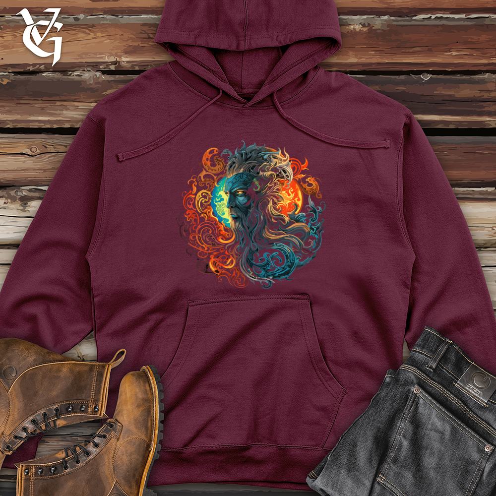 Viking Goods Elemental Mystic Fusion Midweight Hooded Sweatshirt Maroon / L