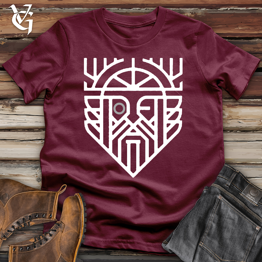 Viking Goods Eye of Odin Cotton Tee Maroon / L