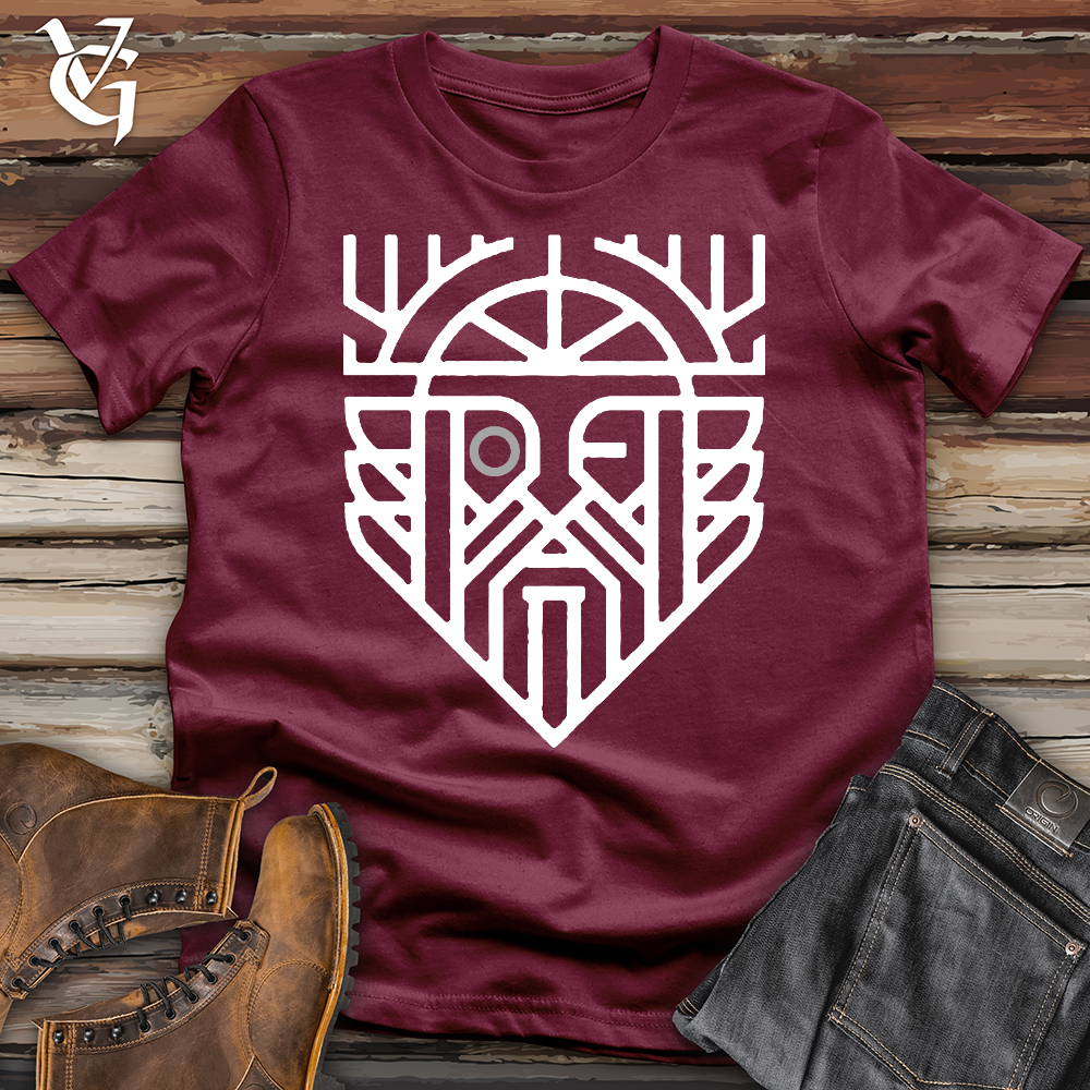 Viking Goods Eye of Odin Softstyle Tee Maroon / L