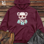 Viking Goods Ferret Fashion Midweight Hooded Sweatshirt Maroon / L