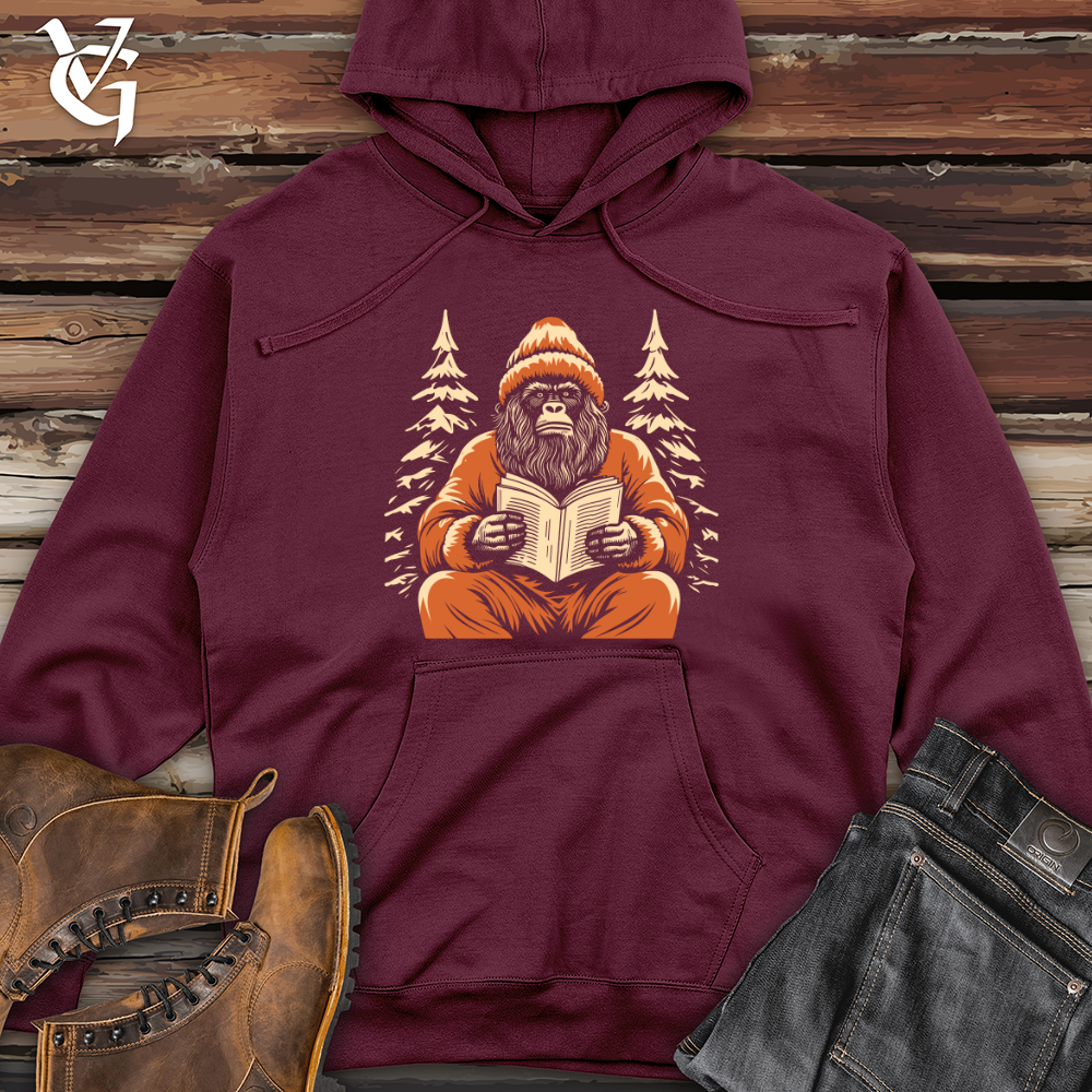 Viking Goods Fireside Yeti Midweight Hooded Sweatshirt Maroon / L
