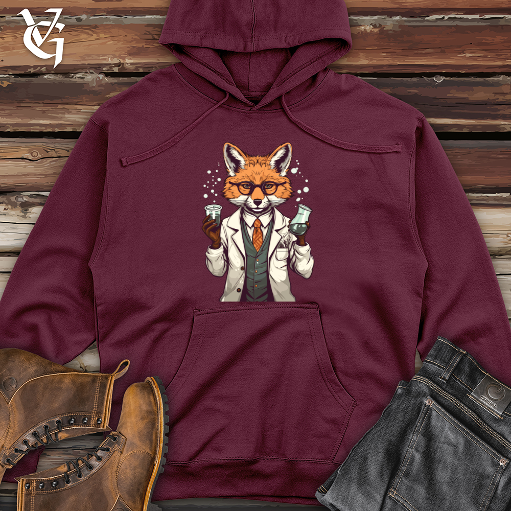 Viking Goods Foxy Lab Explorer Midweight Hooded Sweatshirt Maroon / L
