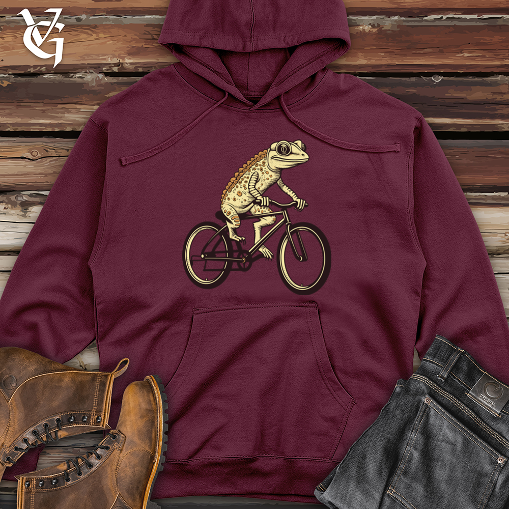 Viking Goods Gecko Cycle Desert Dash Adventure Midweight Hooded Sweatshirt Maroon / L