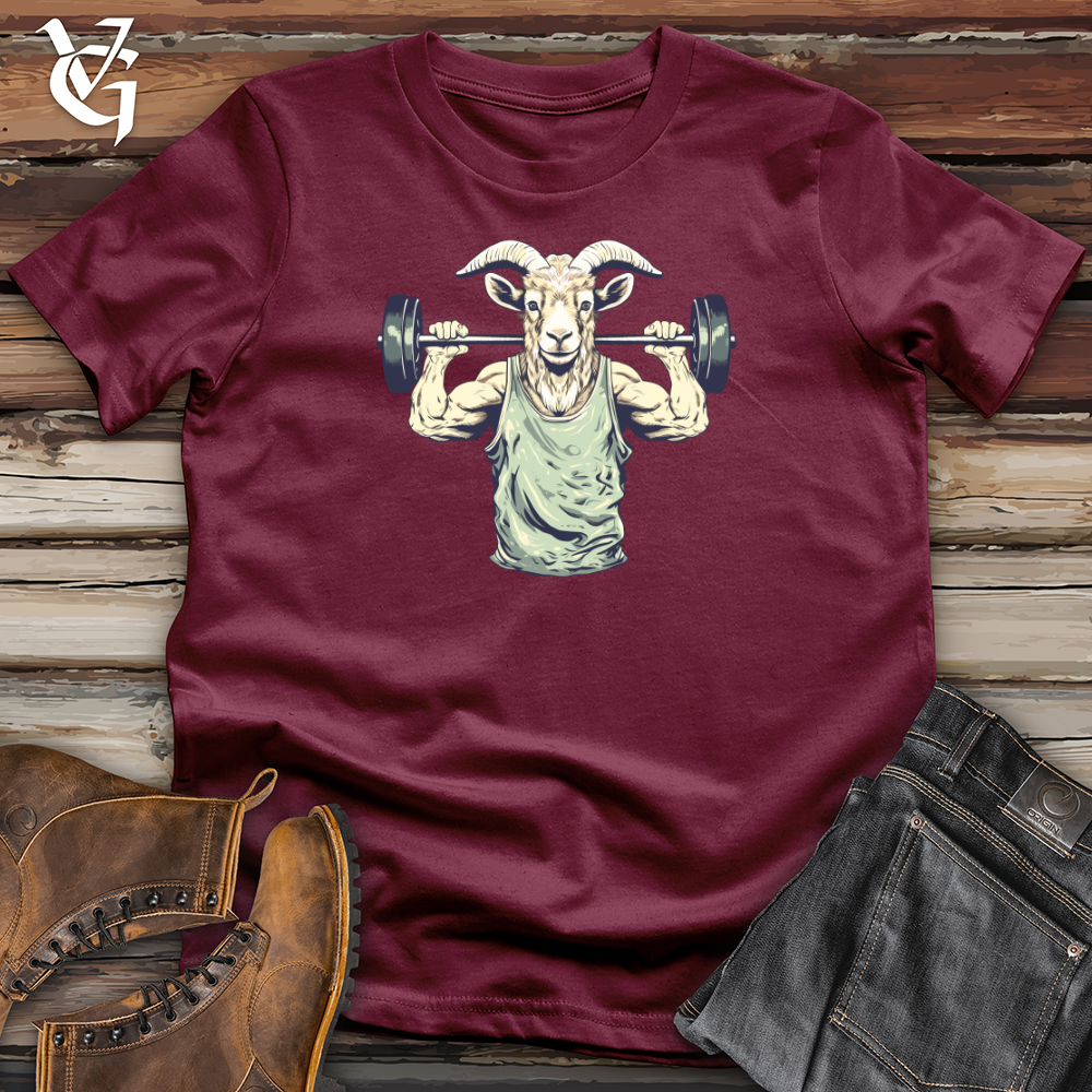 Viking Goods Goat Squat Softstyle Tee Maroon / L