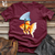 Viking Goods Goldfish Shark Fin Softstyle Tee Maroon / L