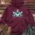 Viking Goods Gorilla Cold Plunge Midweight Hooded Sweatshirt Maroon / L