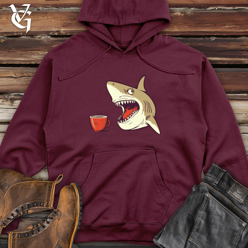 Viking Goods Great White Brew Midweight Hooded Sweatshirt Maroon / L