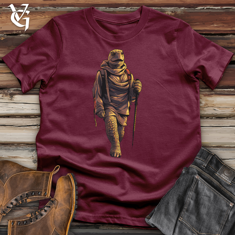 Viking Goods Hiking Nomad Turtle Cotton Tee Maroon / L
