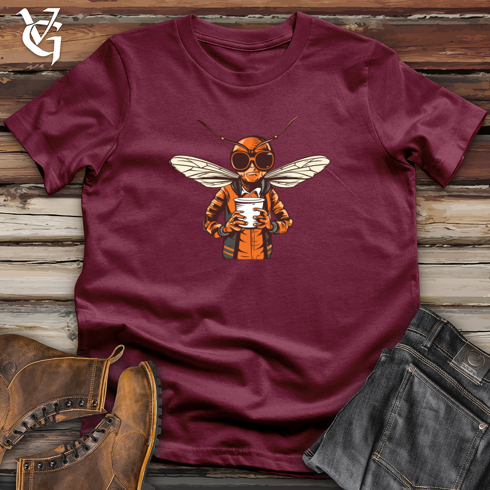 Viking Goods Hornet Buzz Blend Coffee Sip Softstyle Tee Maroon / L