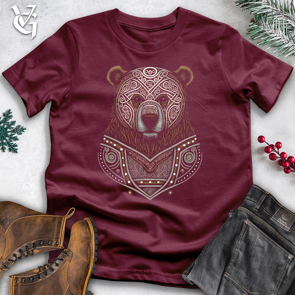 Viking Goods Innocent Bear Cotton Tee Maroon / L
