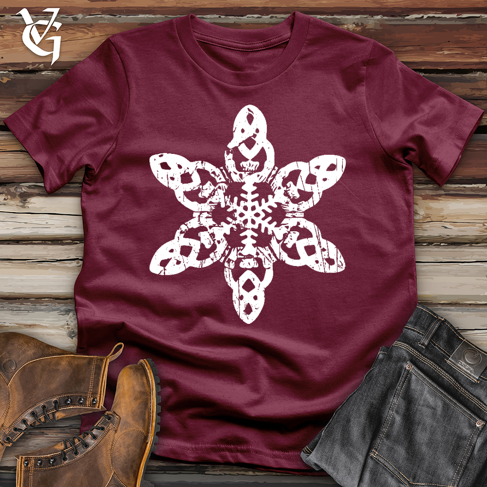 Viking Goods Irish Snowflake Softstyle Tee Maroon / L