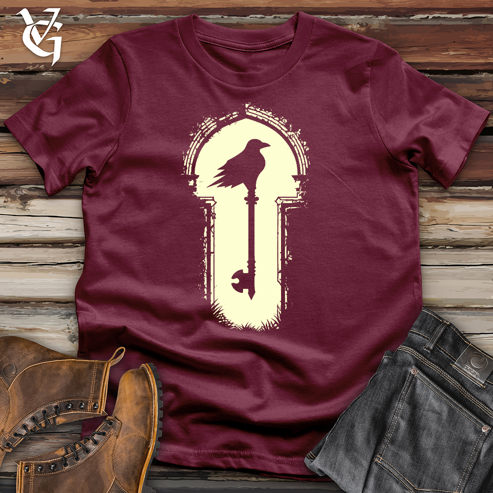 Viking Goods Key Player Raven Cotton Tee Maroon / L