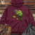 Viking Goods Kiwi Fruit Bird Midweight Hooded Sweatshirt Maroon / L