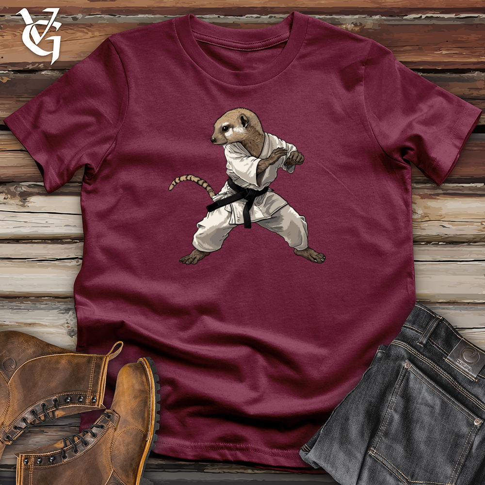 Viking Goods Meerkat Martial Arts Softstyle Tee Maroon / L