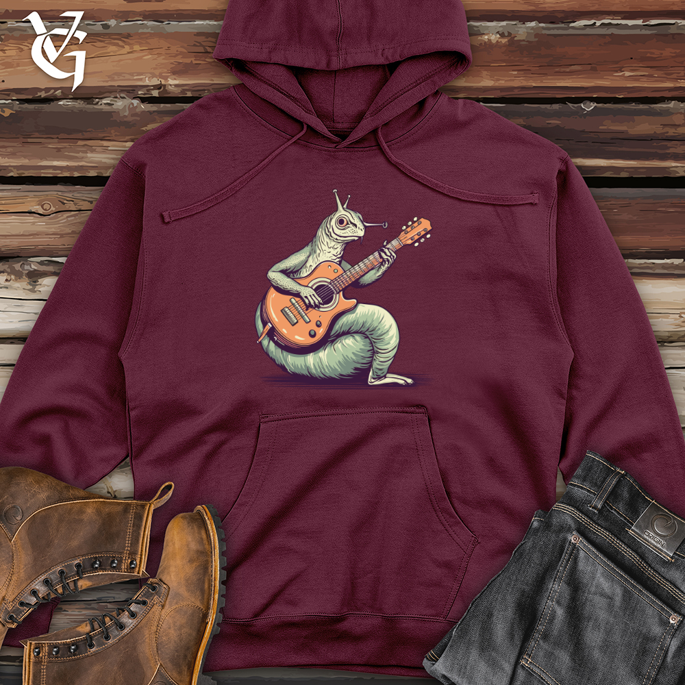 Viking Goods Melody Carrying Snail Midweight Hooded Sweatshirt Maroon / L