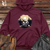 Viking Goods Moose Wilderness Encounter Midweight Hooded Sweatshirt Maroon / L