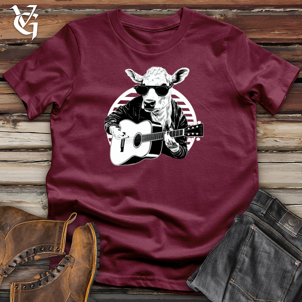 Viking Goods Moozical Cowntender Softstyle Tee Maroon / L