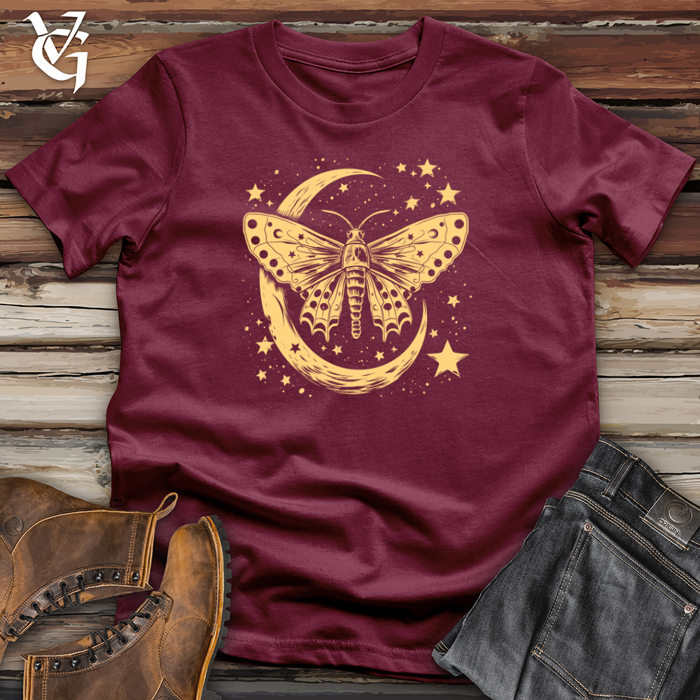 Viking Goods Moth Lunar Dreams Softstyle Tee Maroon / L