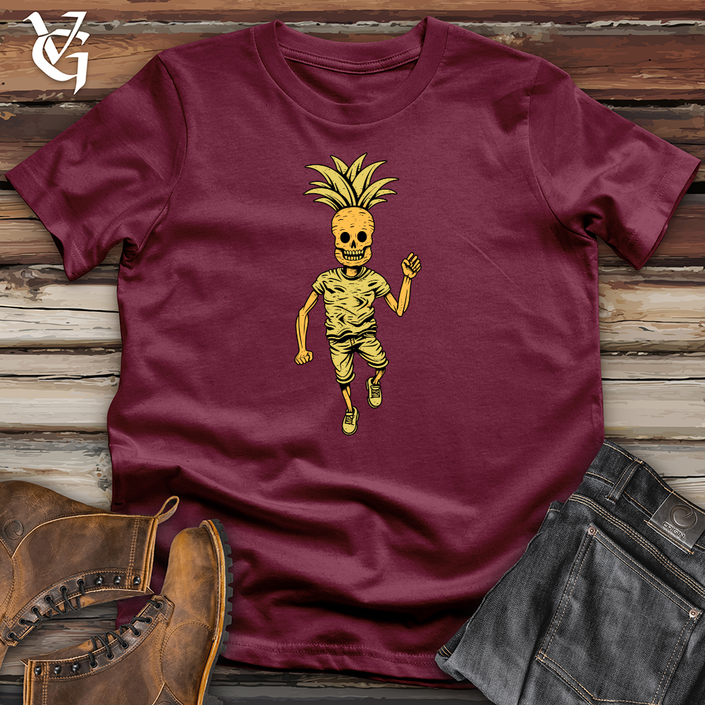 Viking Goods Nostalgic Pineapple Hijinks Softstyle Tee Maroon / L