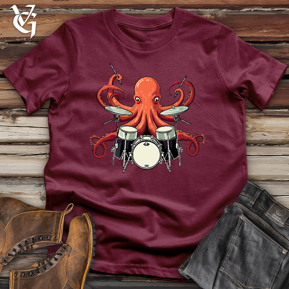 Viking Goods Octodrummer Softstyle Tee Maroon / L