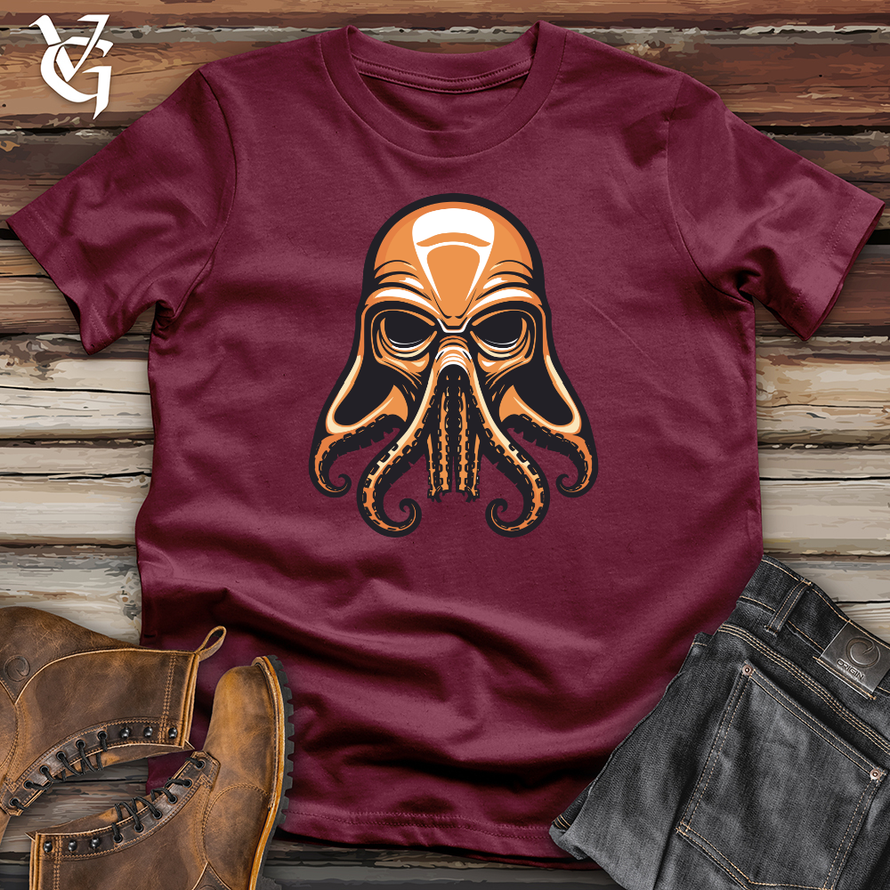 Viking Goods Octopus Helmet Softstyle Tee Maroon / L