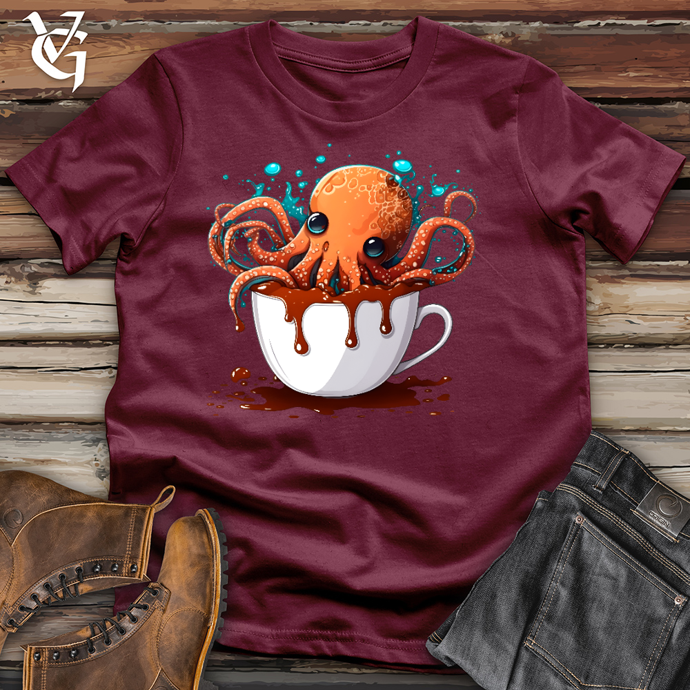 Viking Goods Octosplash Cotton Tee Maroon / L