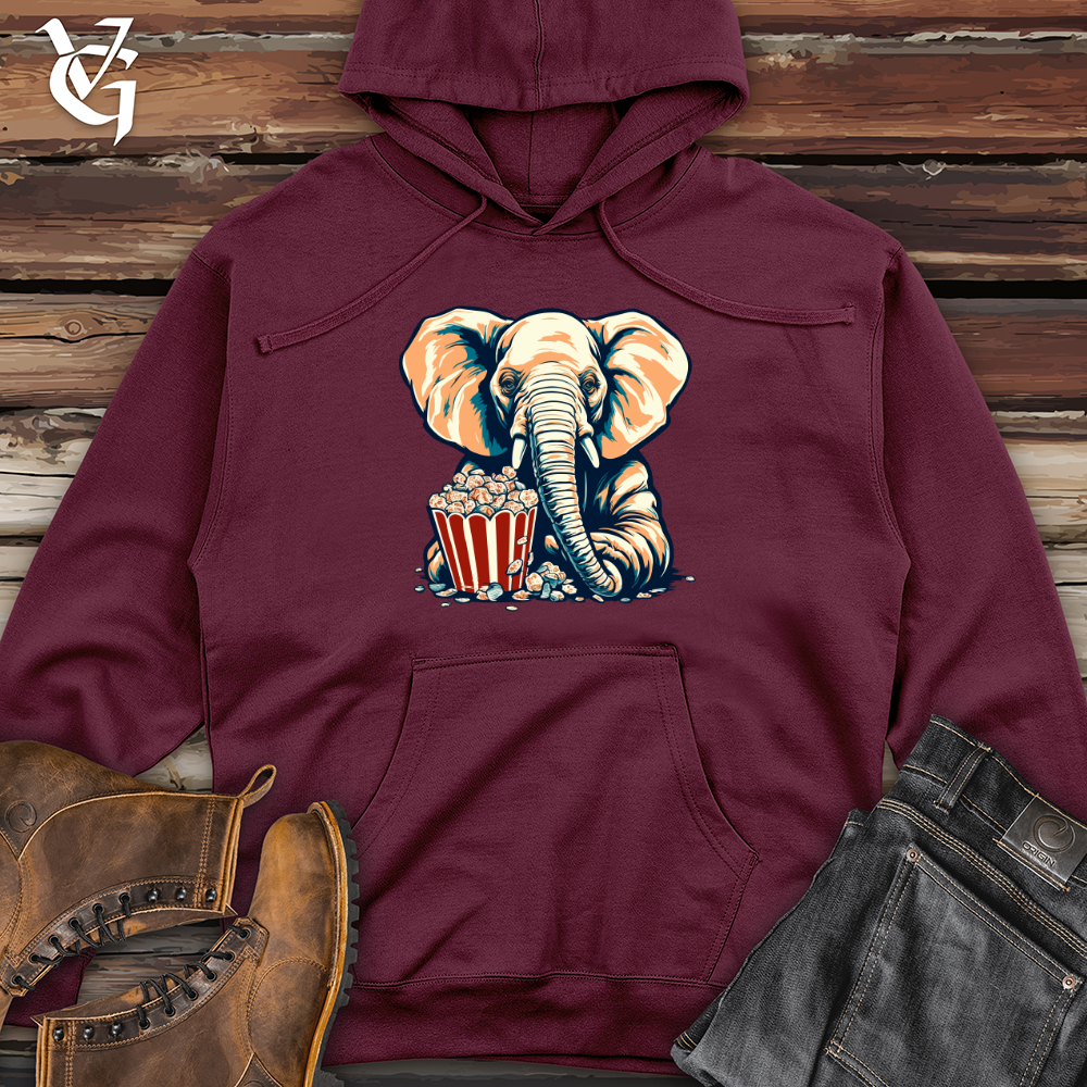 Viking Goods Pachyderm Snacker Midweight Hooded Sweatshirt Maroon / L