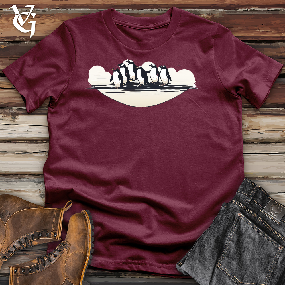Viking Goods Penguin Team Ice Cotton Tee Maroon / L