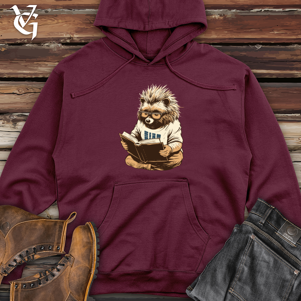 Viking Goods Quill Infused Tales Midweight Hooded Sweatshirt Maroon / L