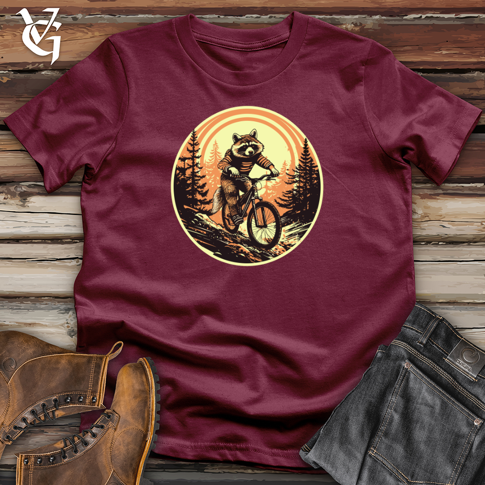 Viking Goods Raccoon Trail Rider Softstyle Tee Maroon / L