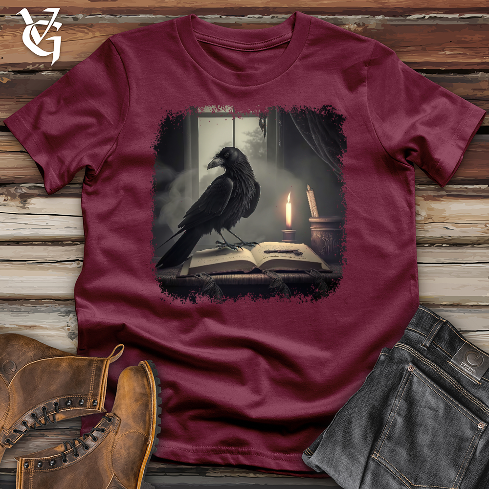 Viking Goods Raven Writer Softstyle Tee Maroon / L