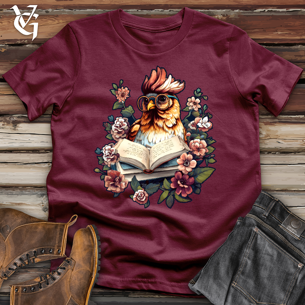 Viking Goods Reading Chicken Softstyle Tee Maroon / L