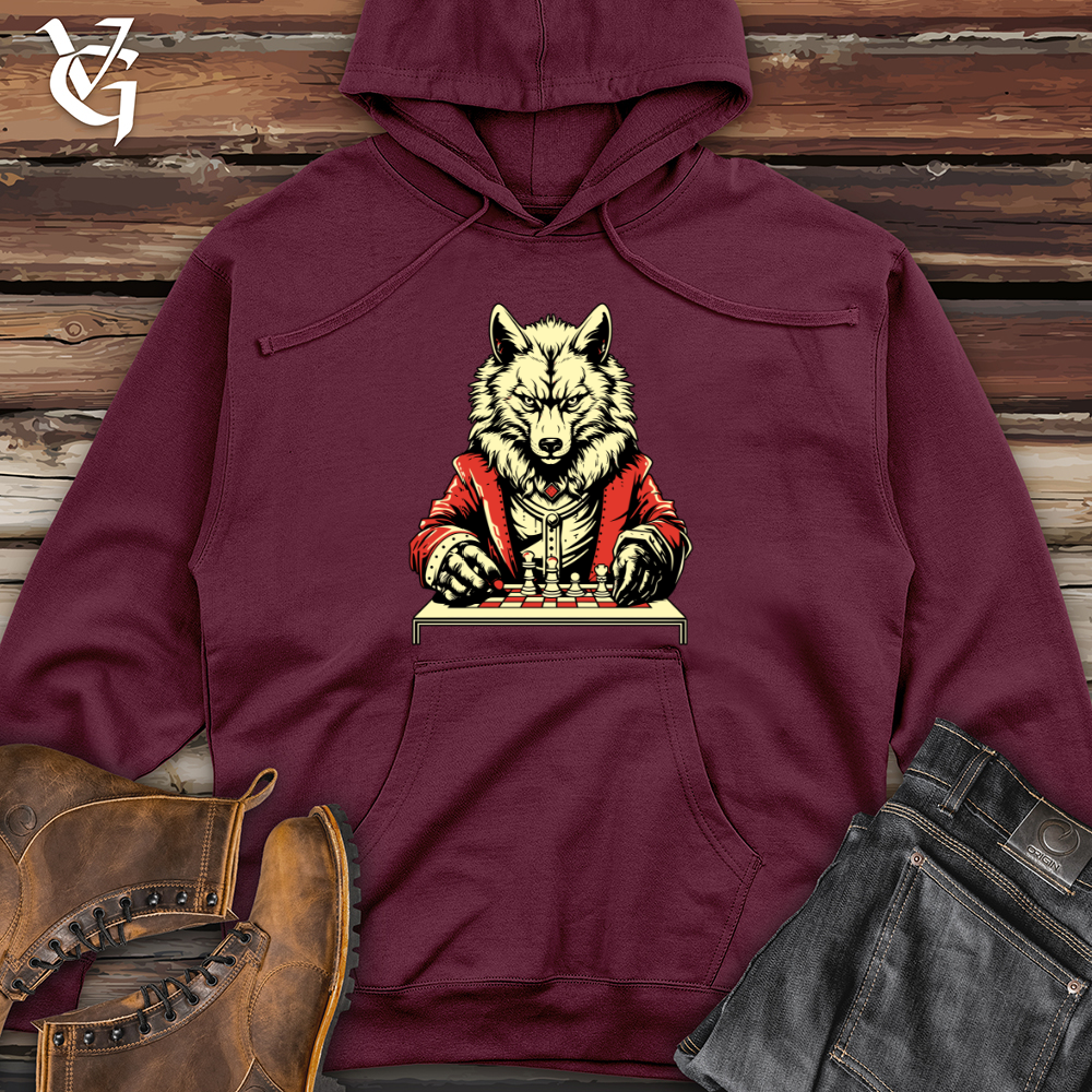 Viking Goods Regal Chessmaster Midweight Hooded Sweatshirt Maroon / L