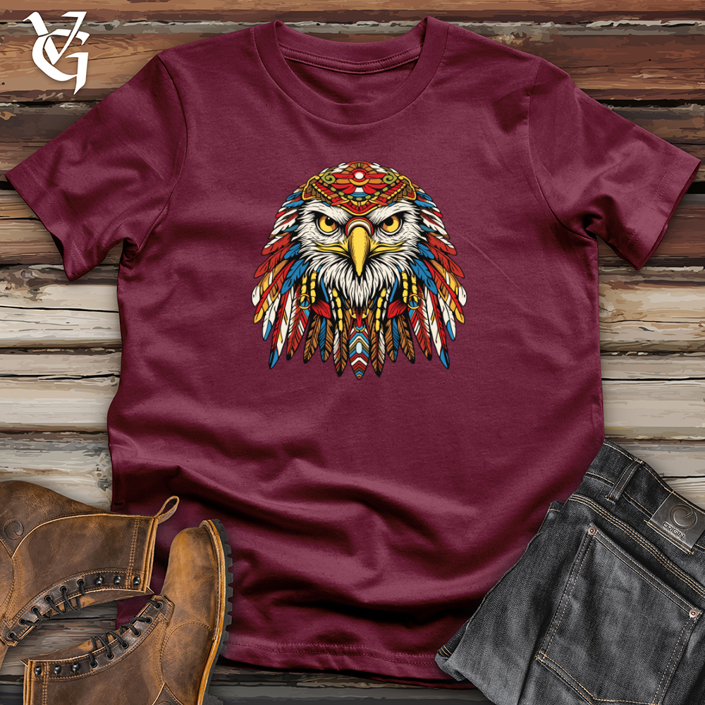 Viking Goods Retro Hippy Eagle Softstyle Tee Maroon / L