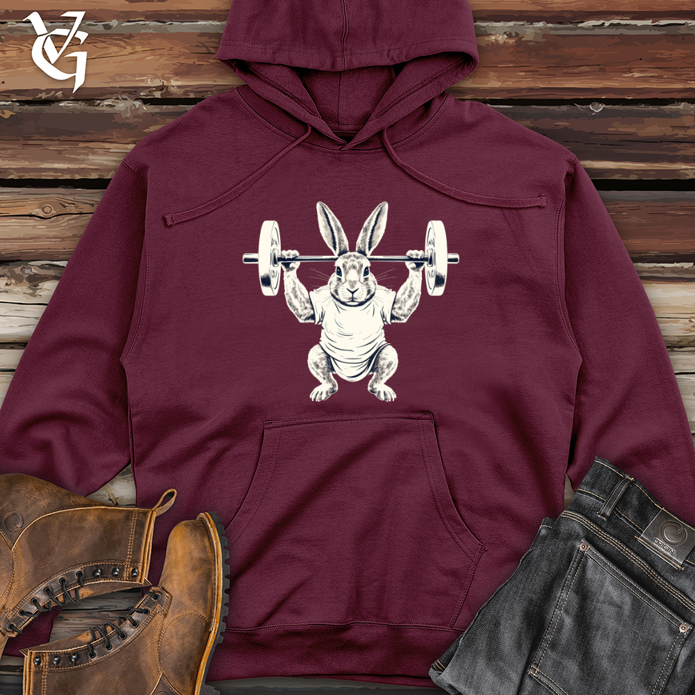 Viking Goods Retro Hopper Strength Midweight Hooded Sweatshirt Maroon / L