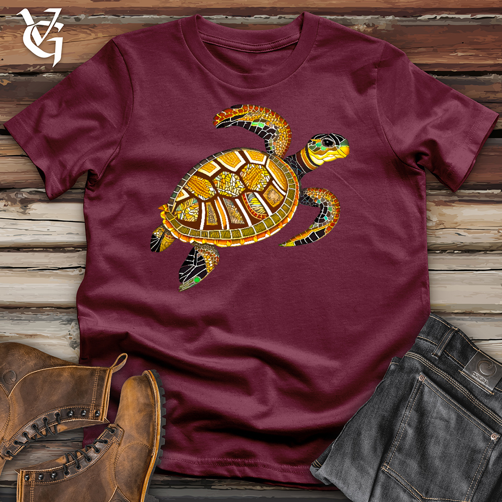 Viking Goods Sea Glass Turtle Cotton Tee Navy / L