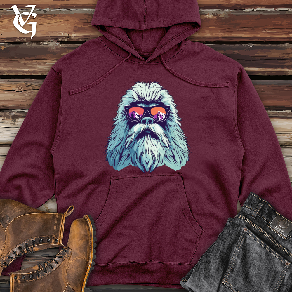 Viking Goods Shady Beast Midweight Hooded Sweatshirt Maroon / L