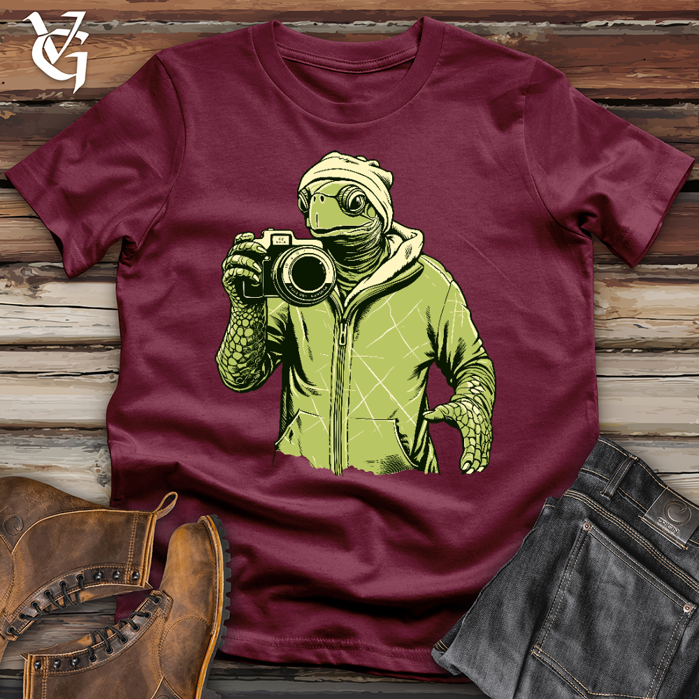 Viking Goods Shell Shutter Softstyle Tee Maroon / L