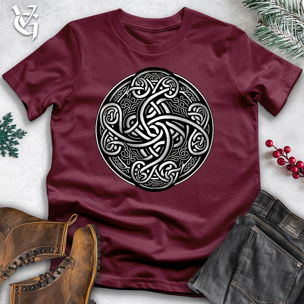 Silver Celtic Knot Cotton Tee