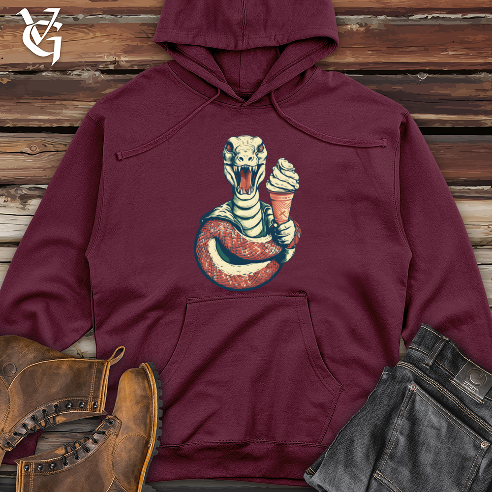 Viking Goods Slithery Sweet Balance. Midweight Hooded Sweatshirt Maroon / L
