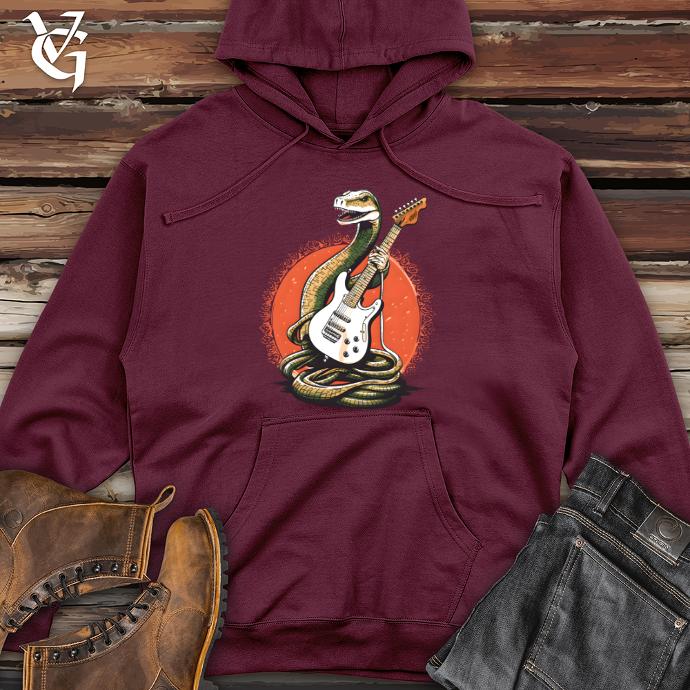 Viking Goods Sonic Serpent Shred Midweight Hooded Sweatshirt Maroon / L